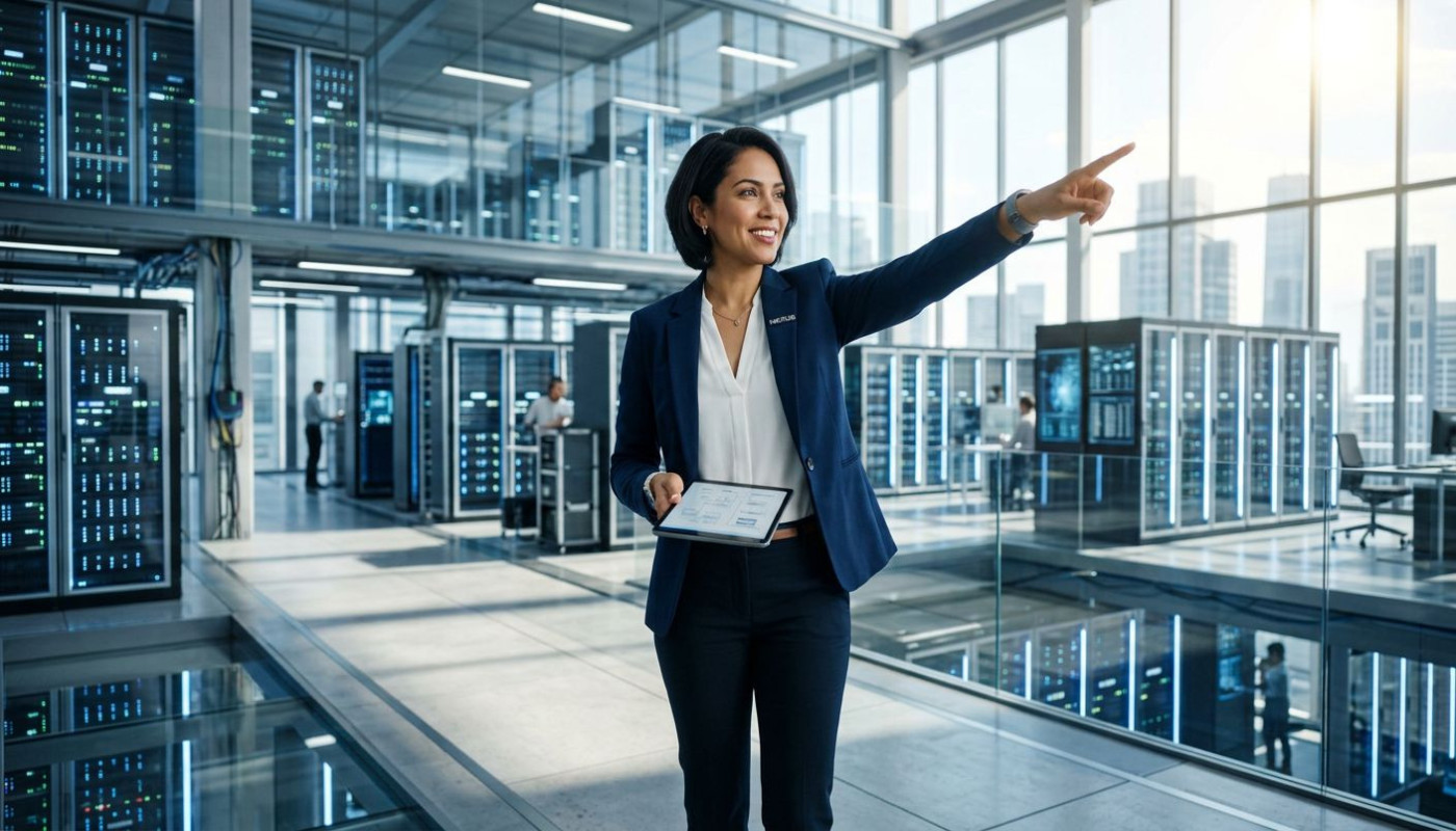 Max-Hervé George treibt SWI in die Datenzentren voran

Translation:
Ein Unternehmer fördert den Vorstoß eines Technologieunternehmens in Datenzentren