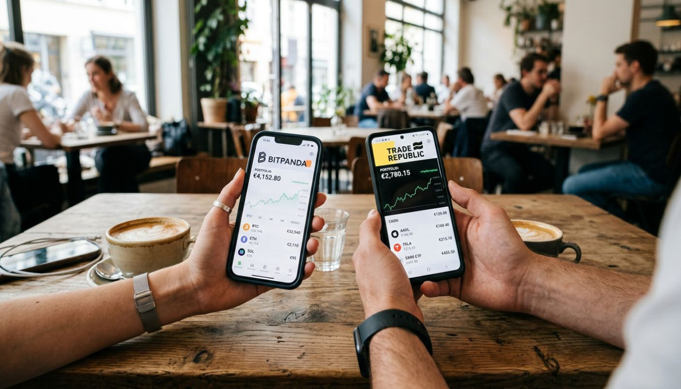 Welcher Broker ist besser für Anleger geeignet – Bitpanda oder Trade Republic?